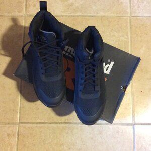 Black tactical boots